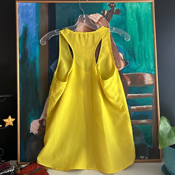 Jacob Sunny Yellow Women's Tank Top M - Picture 9 of 16